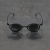Rigards x ZIGGY CHEN RG1943ZC Titanium Magnetic Clip-On Sunglasses (RG-RG1943ZC-GHKQHJLSH) with antique black frame and black frame, light grey gradient lenses and dark grey lenses